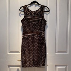 Forever 21 Contemporary - Black/Tan dress
